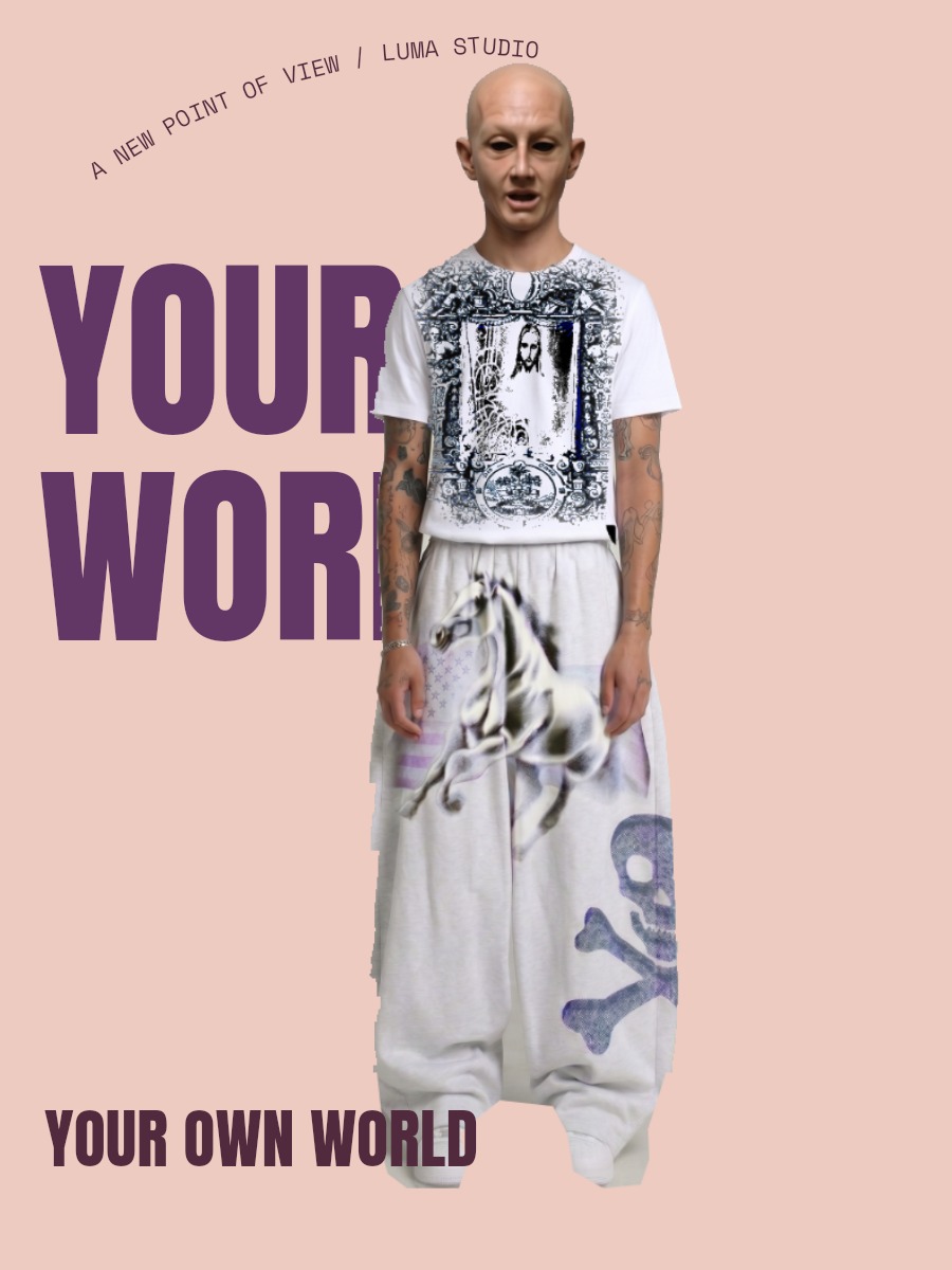 Real editor lesson Weave type through a photo