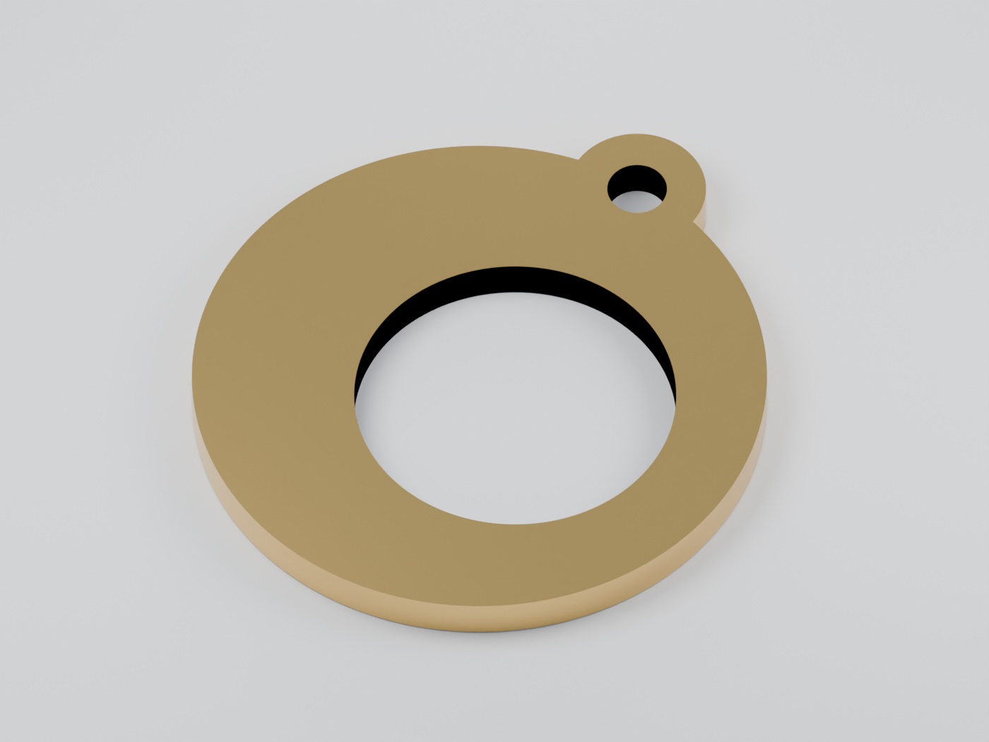 Orbit pendant from Form geometry, rendered in Blender.